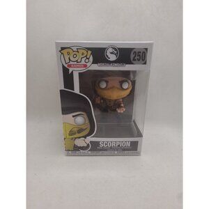 Funko Pop Games - Mortal Kombat X - Scorpion #250 - Pop Vinyl Figure
